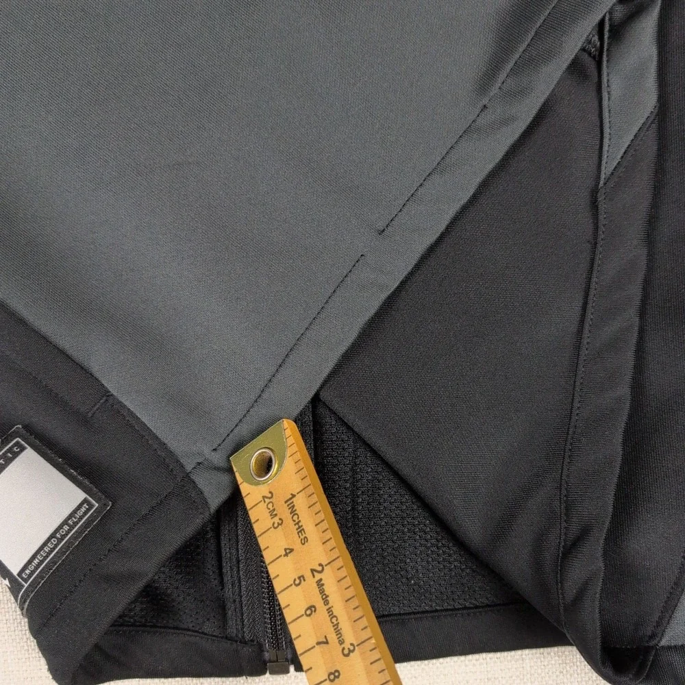 Jordan Mens Muskogee Roughers Dri-FIT Full Zip Track Jacket Large Athletic Black